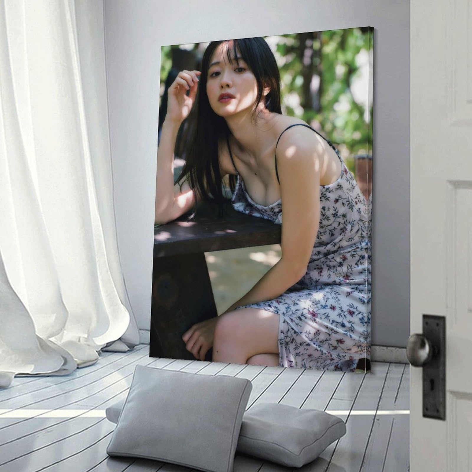 Amazon.co.jp: 森香澄 キャンバスアートポスター 水着写真ポスター