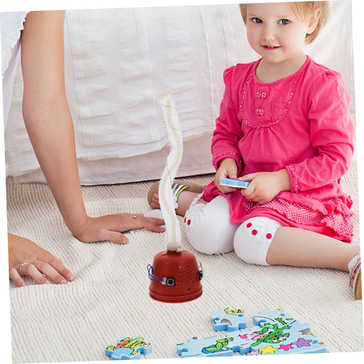 VANZACK 3 Pièces Accessoire Électronique Partie De Danse Enfant Cactus Parlant Dansant Bébé Cactus Matériel De Bricolage Mouvement Compact Plastique