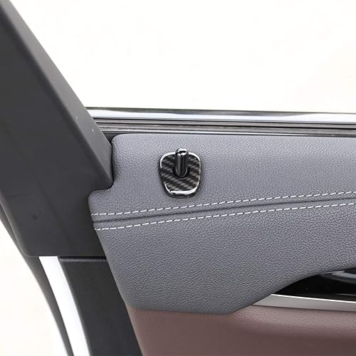 Miniatura 3 de CHEYA 4 piezas de plástico ABS para BMW X3 X4 G01 G02 2018-2020 puerta cerradura cubierta TRIM Accesorios