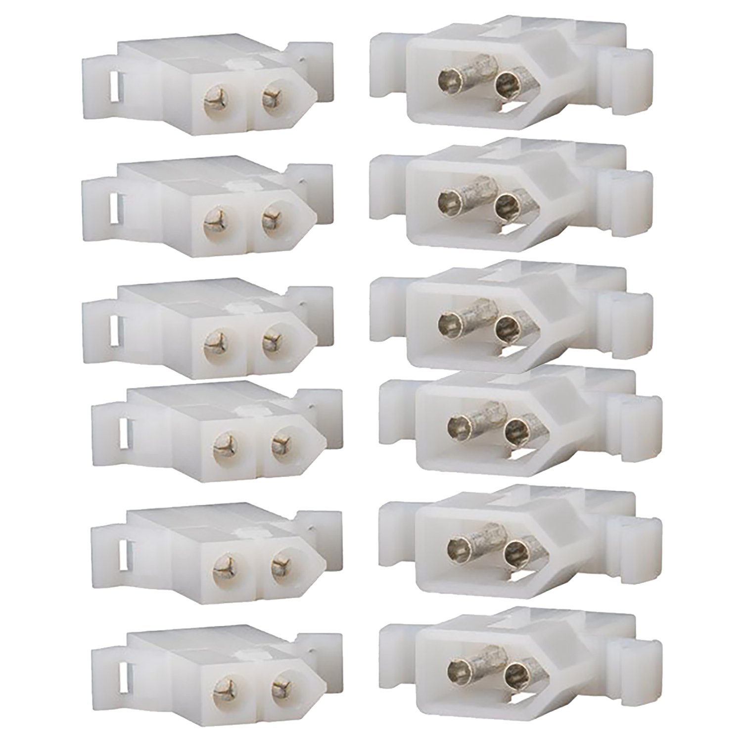 Amazon.com: Molex (6 Set) 2-Pin Connector Kit 0.093