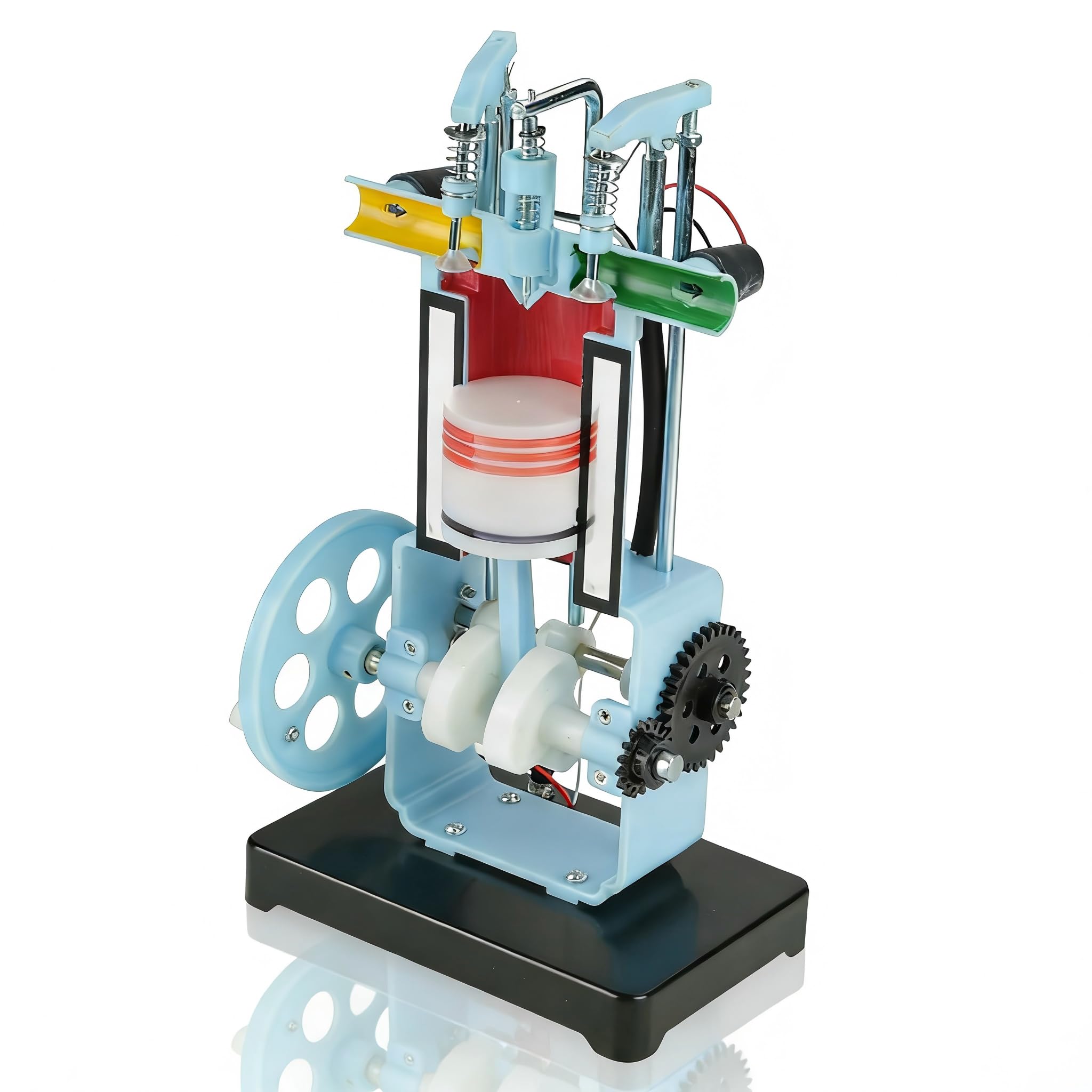 Motor de 4 tiempos para experimentos de física sin montaje frustrante 8