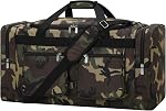 IFARADAY 55L Sac à bandoulière pour le voyage, 24 inch, Noir, Multi poche, Week-end de nuit Gym Sports Camping