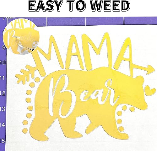 Miniatura 9 de Lya Vinyl Vinilo permanente amarillo brillante, rollo de vinilo adhesivo de 12 pulgadas x 6 pies, rollo de vinilo adhesivo amarillo brillante para