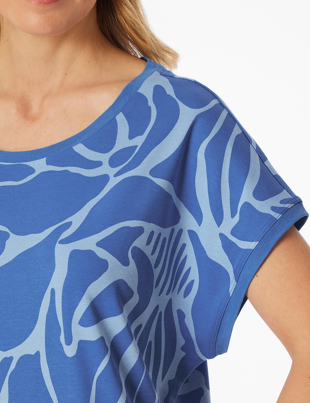 Schiesser Koszulka nocna Kobiety Schiesser Damen Nachthemd Kurzarm - Modern Nightwear