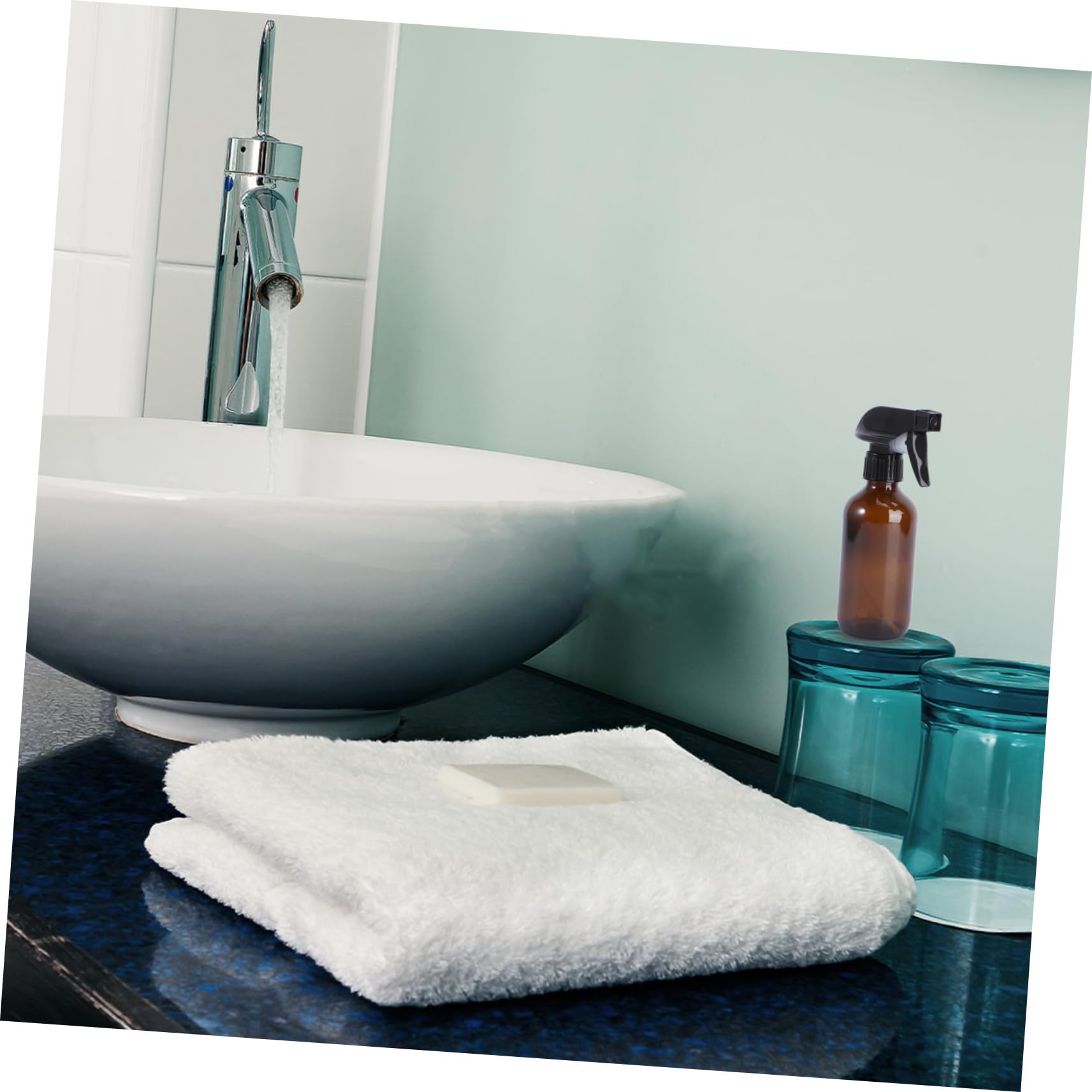 6 Stück Braune Glas sprühflaschen Wiederbefüllbare Sprayer Langlebige Leere Sprühflaschen für Flüssigkeiten Aromatherapie Pflanzenbewässerung Haarpflege und Reinigungsmittel
