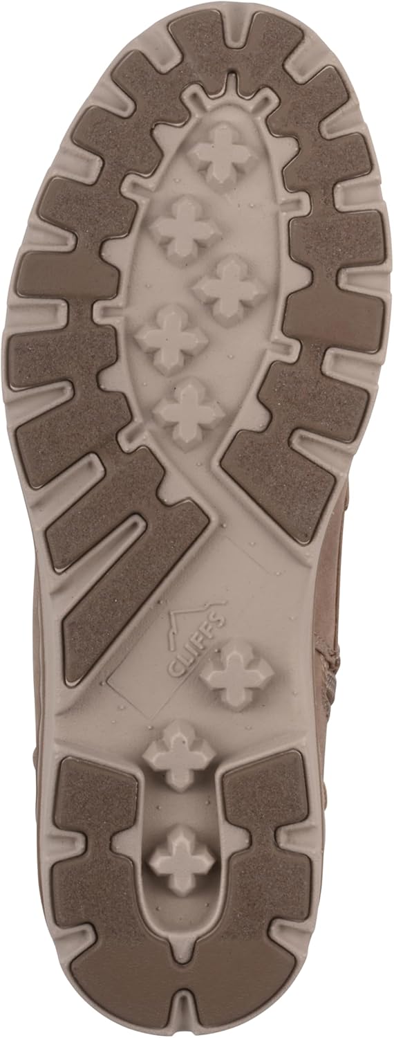 Cliffs by White Mountain Women's Kimora Cushioned Lace-Up City Hiker Ankle Bootie