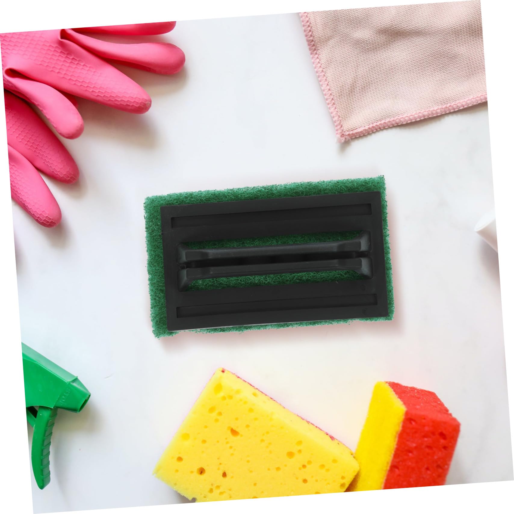 Tofficu 5 Juegos Cepillo De Limpieza Mate Con Mango Cepillo Para Quitar Tinta De Pantalla Verde 3 Piezas Limpiador De Monitor Electrónico Limpiador De Brochas De Maquillaje 3 piezas * 5