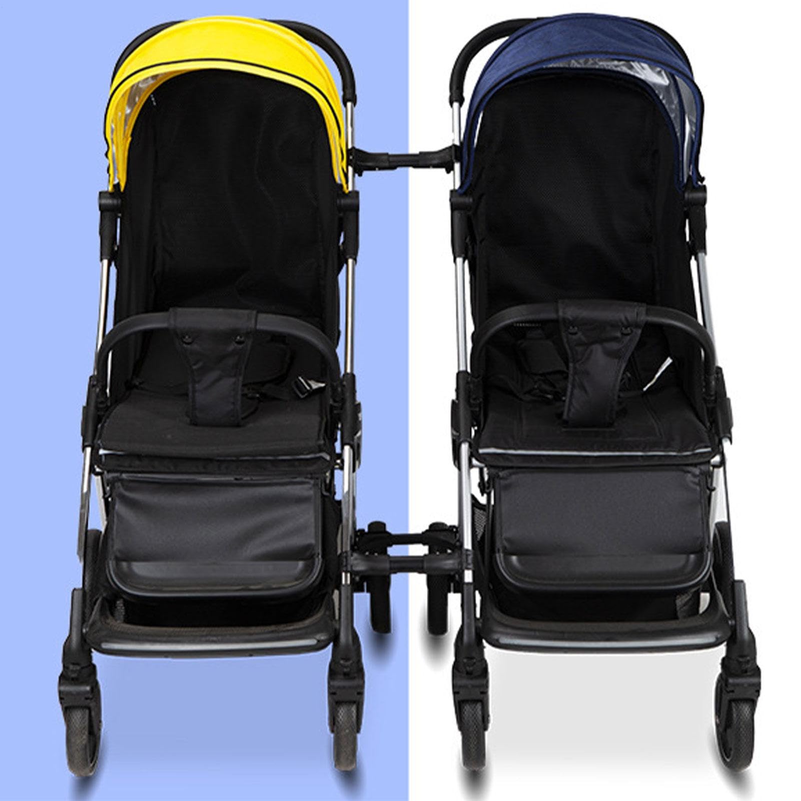 Accessoires de poussette Yoyo | Connecteur de poussette jumelle | Connecteur de poussettes jumelles universelles durables Good | Good Twins Babies Strollerhild Cart Pushcha