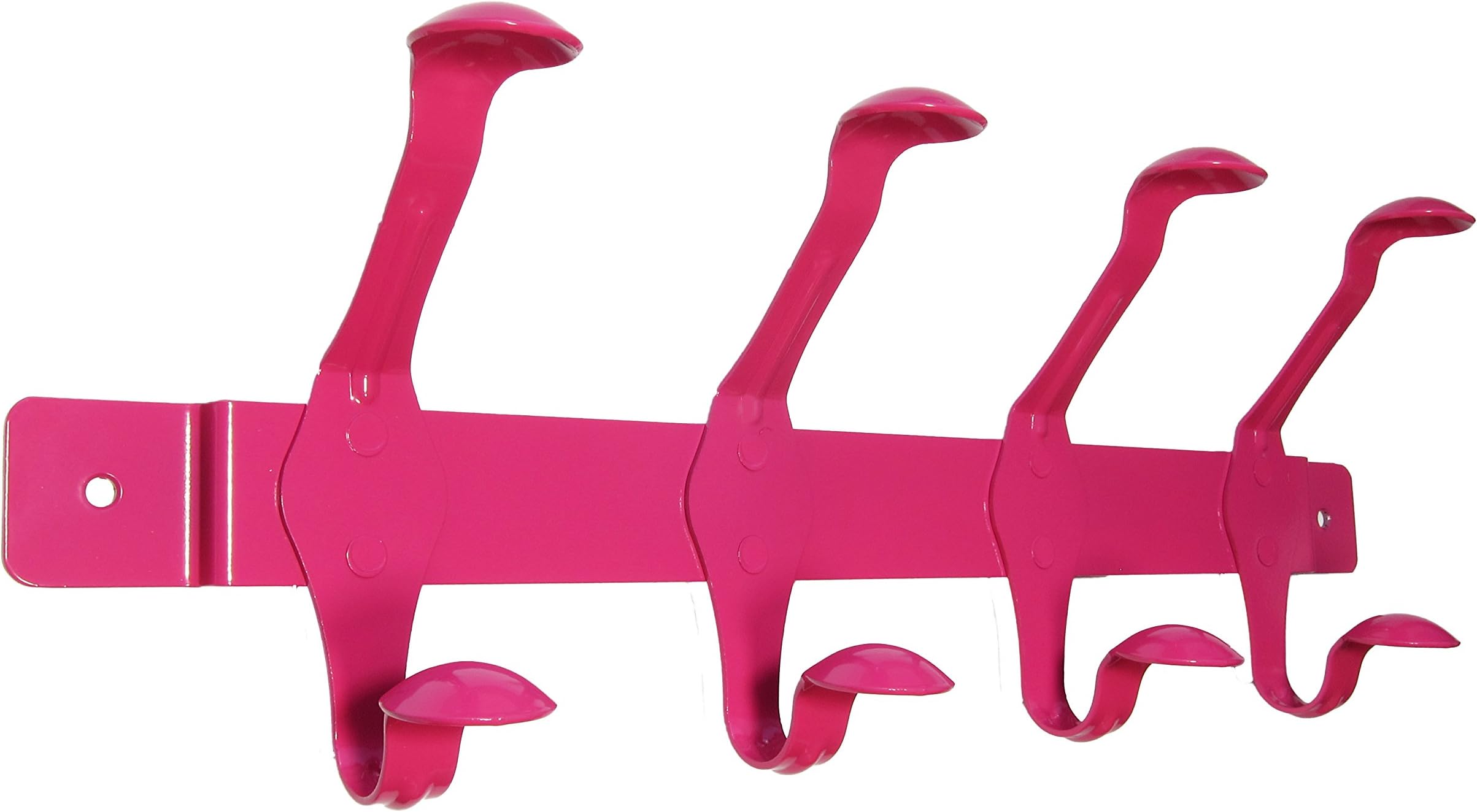 SmartHook ColorZ Garment Friendly Hook Rail - Bright Pink