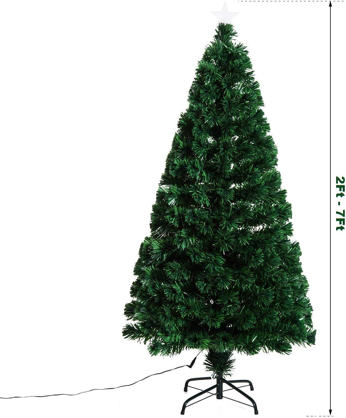 A06-01 LED Fiber Optic Christmas Tree (4ft) : Amazon.ca: Home