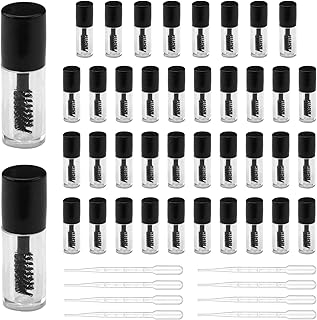 40 botellas vacías de 0.11 fl oz (0.1 fl oz) ...