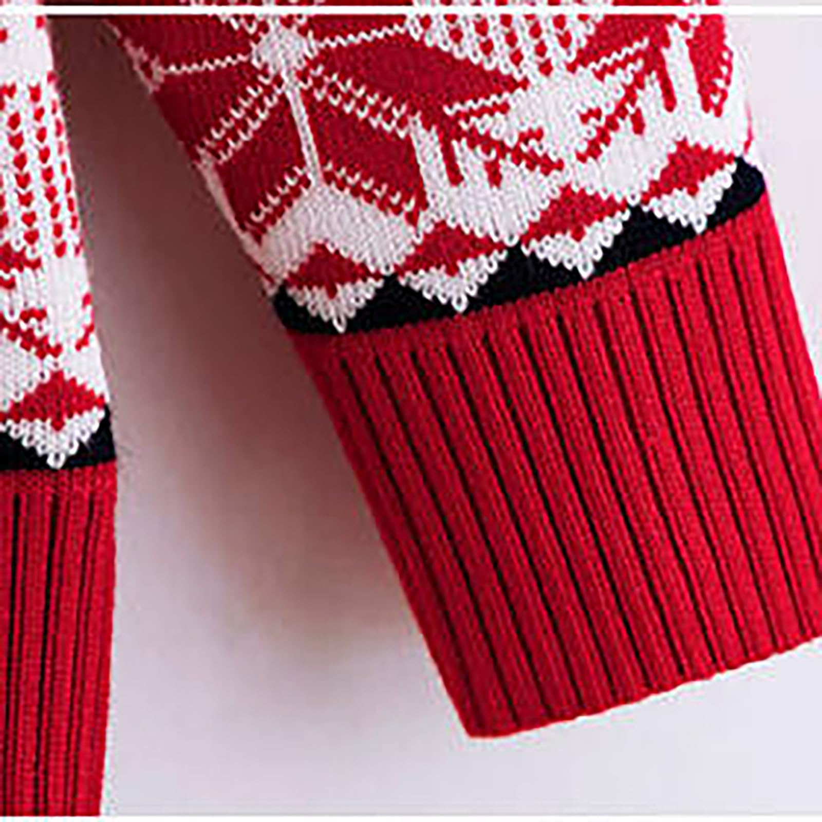 Jersey Navideño Niño Suéter Navidad Sudadera Invierno Niña Copos de Nieve y Reno Prendas de Punto Jersey Navideño Niña Ropa Navidad Bebe Pullover Cálido