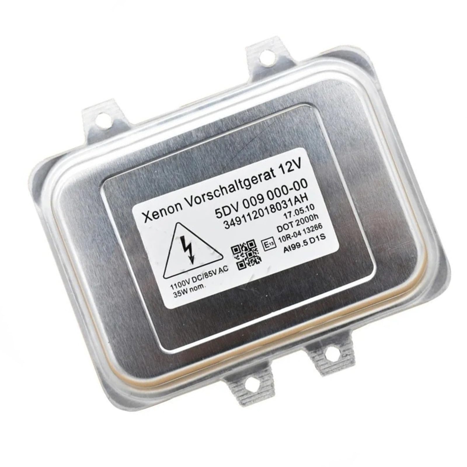 Módulo Control Faros Balasto D1S Xenon HID Balasto Lámpara De Luz Coche Faro para Lincoln MKZ Zephyr 2006 2007 2008 2009(Ballast-White)