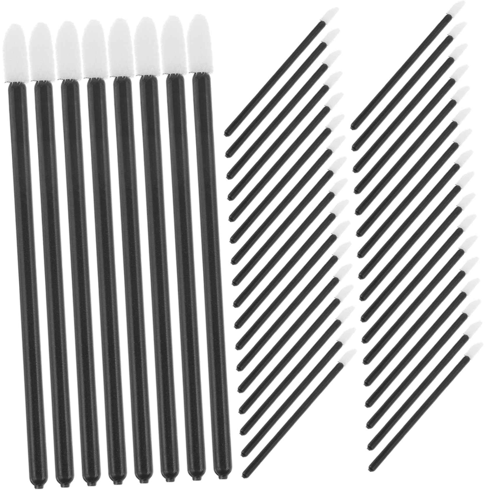 Beatifufu 50pcs Lip Moisturizer Applicator Makeup Lip Brush Disposable Lip Brush Set Portable Lipstick Applicator Bulk Lip Gloss Tools