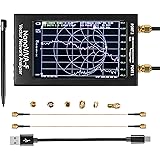 NanoVNA-F Vector Network Analyzer HF VHF UHF UV VNA Antenna Analyzer 10kHz-1.5GHz 4.3 inch Touch Screen, Measuring S-Parameter Voltage SWR, Phase, delay, Smith Chart (V3.1 Version) Nano VNA