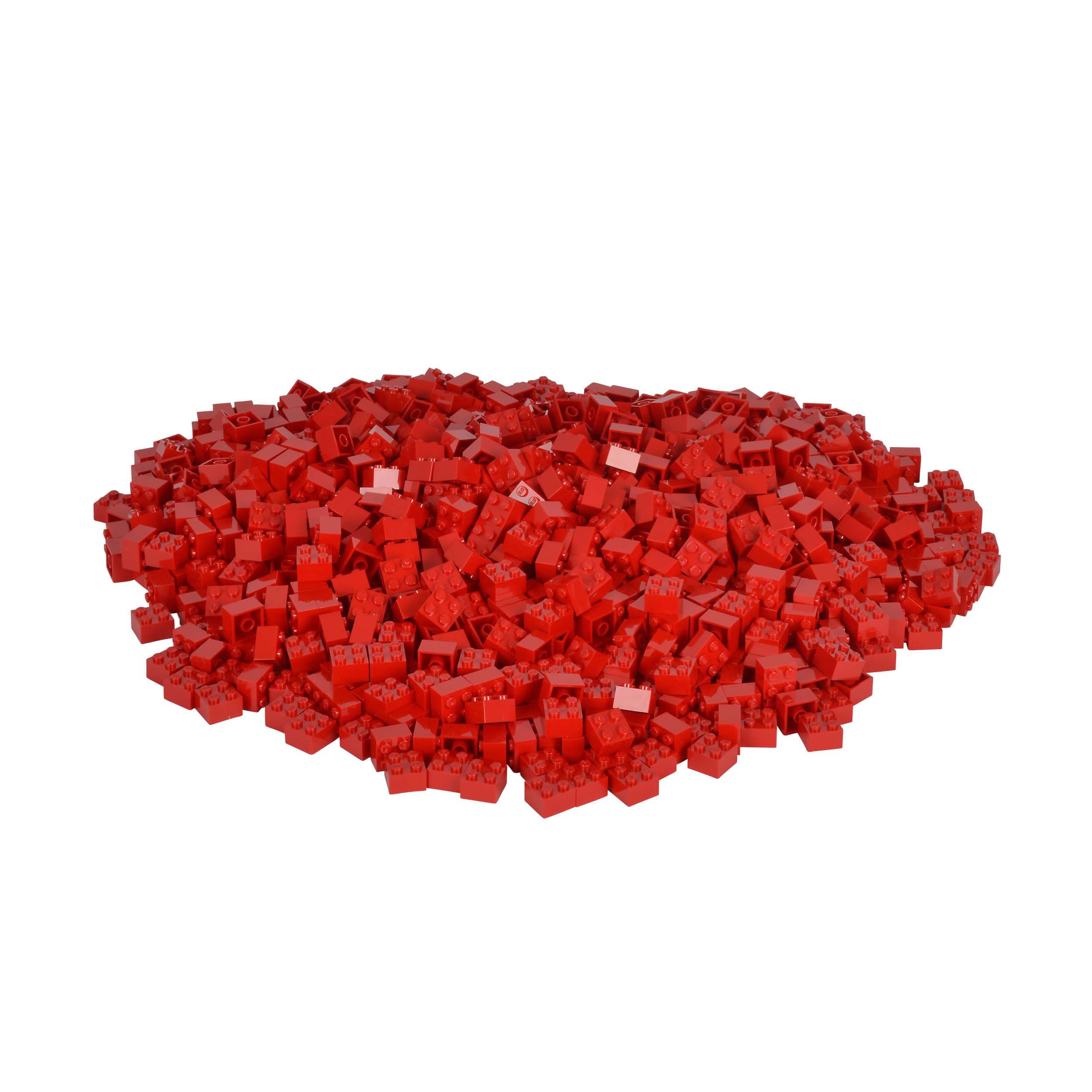 Simba 104114117 "Blox 4-Stud Red Building Blocks Set (1000-Piece) — image 1