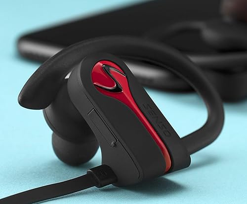 Miniatura 7 de SENSO Auriculares Bluetooth, los mejores auriculares deportivos inalámbricos con micrófono IPX7 impermeable HD estéreo a prueba de sudor