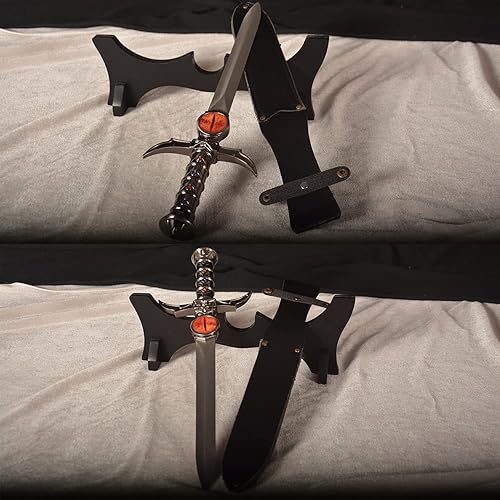 Miniatura 5 de Espada de anime hecha a mano, espada mística Thunderbolt Thunderbolt de gato, espada de oméns, ojo de ThunderaTygra, varios