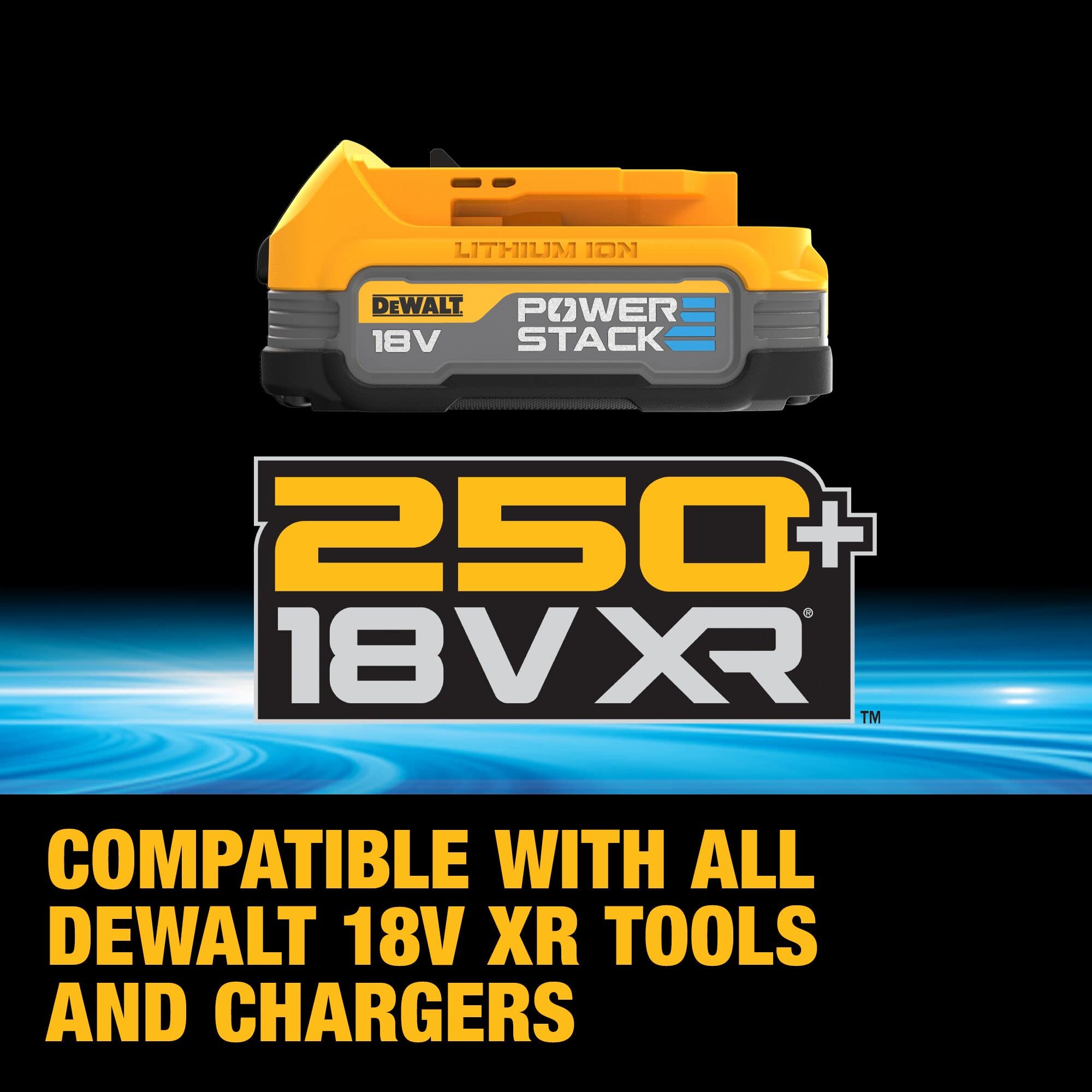 Dewalt DCK2050E2T akumulatorowy zestaw komobpack 18 V (1 x wiertarko-wkrętarka udarowa DCD805, 1 x wkrętarka udarowa ¼" DCF850, 2 x akumulatory 18 V/1,7 Ah DCBP034, 1 x szybka ładowarka systemowa