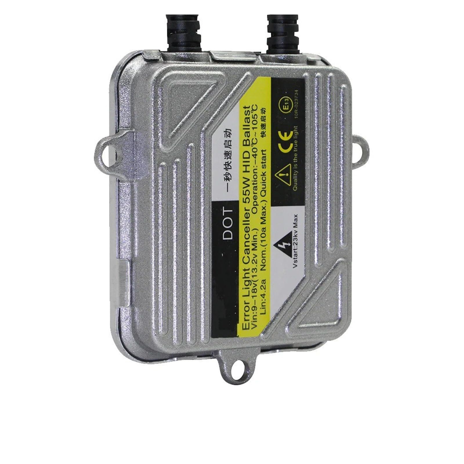 Ballast Xénon Hid Ballast HID pour Ampoule Au Xénon H7 H4 H1 H3 H11 9005 9006 9007 880 881, Bloc Numérique Mince 12V 55W Allumage Électronique