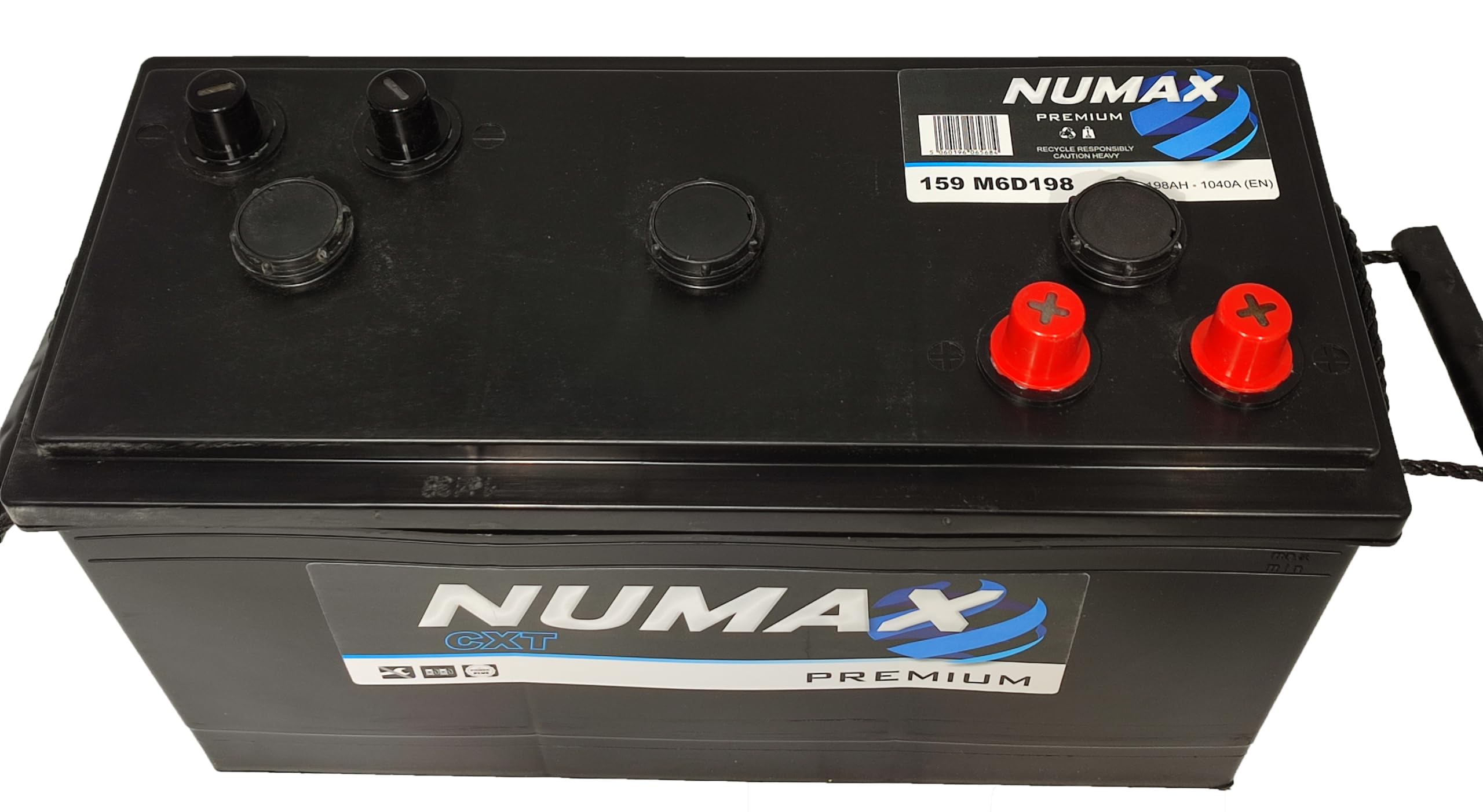 Batterie de démarrage Numax Premium 6 Volts M6D 159 6V 198Ah / 1040A