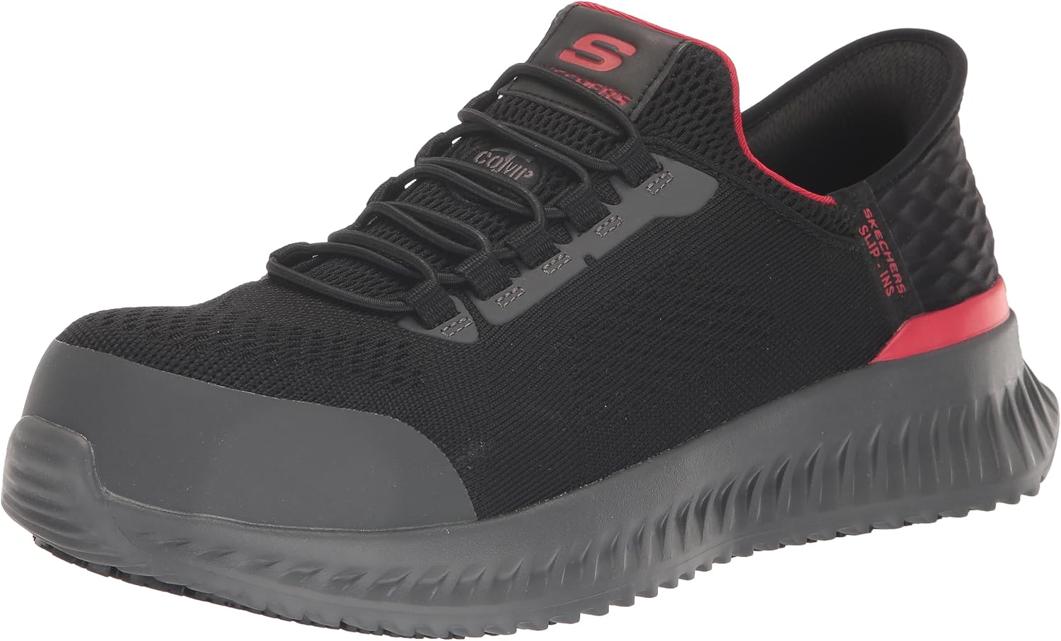 Skechers Hands Free Slip-ins Tilido Fletchit Comp Toe mens Construction Shoe