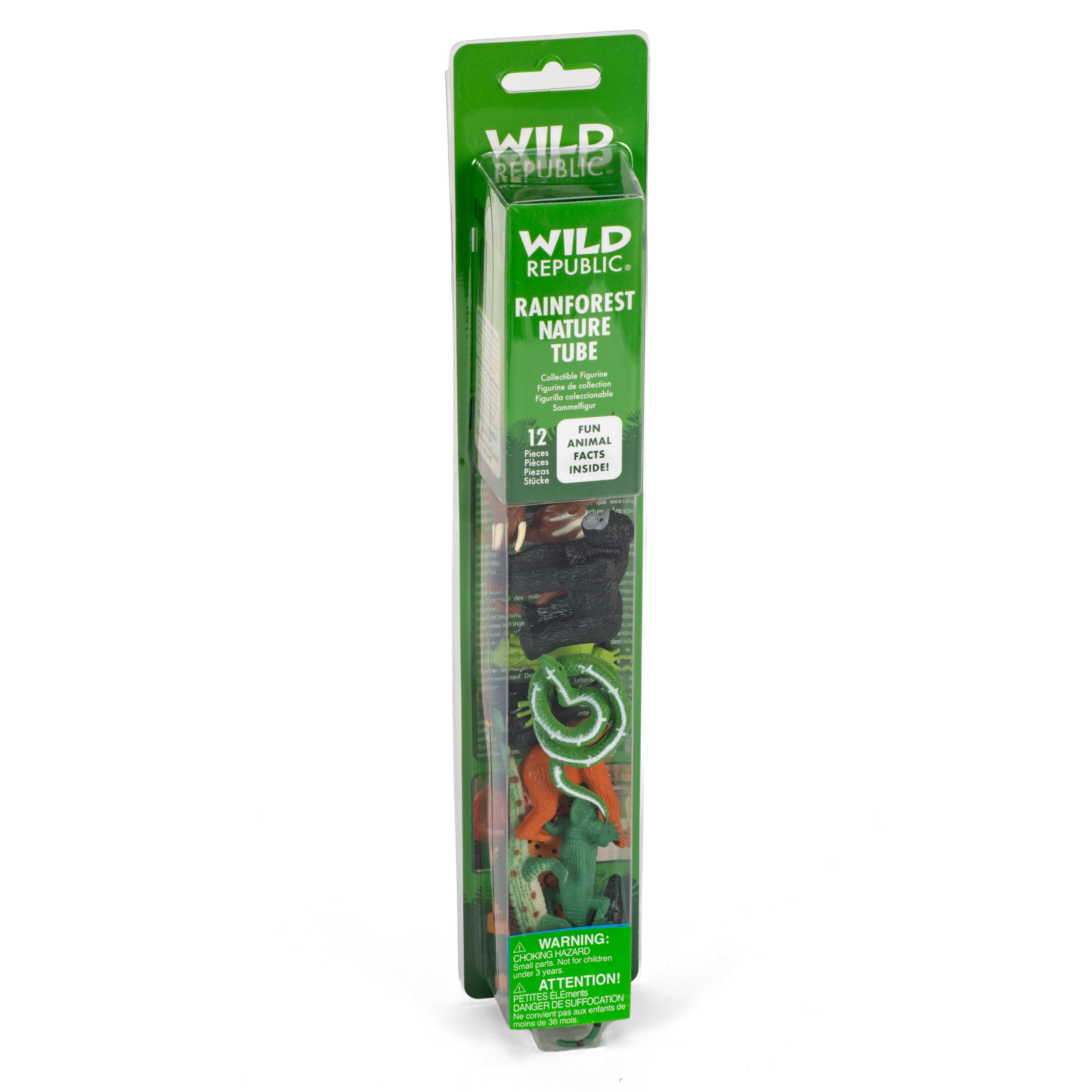 Nature Tube Rainforest Figurines - 13"
