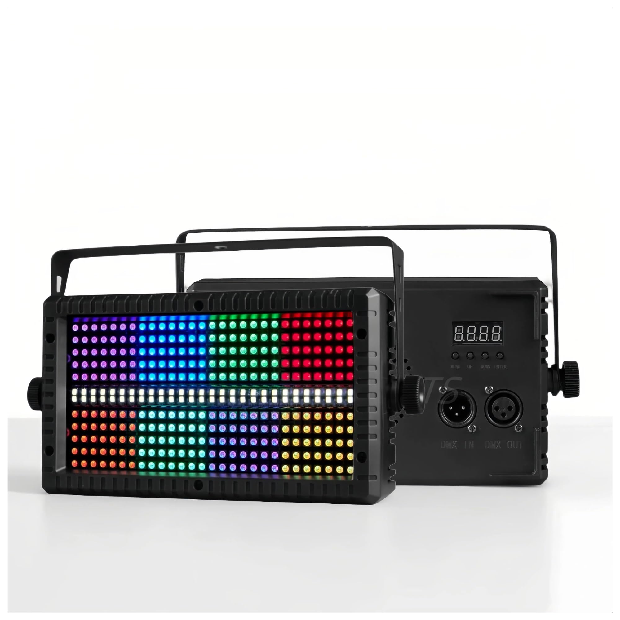 Oświetlenie LED RGB, Światło stroboskopowe LED 60W, RGBW 4w1 DJ DMX Efekty sceniczne Bar świetlny Impreza rodzinna Dyskoteka