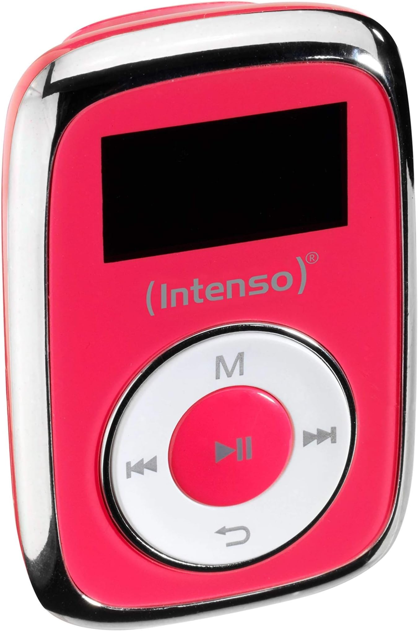 Intenso Music Mover MP3, 8GB - Mp3 Player, LCD Display, USB 2.0, Pink, incl. Stereo headphones, 3614563