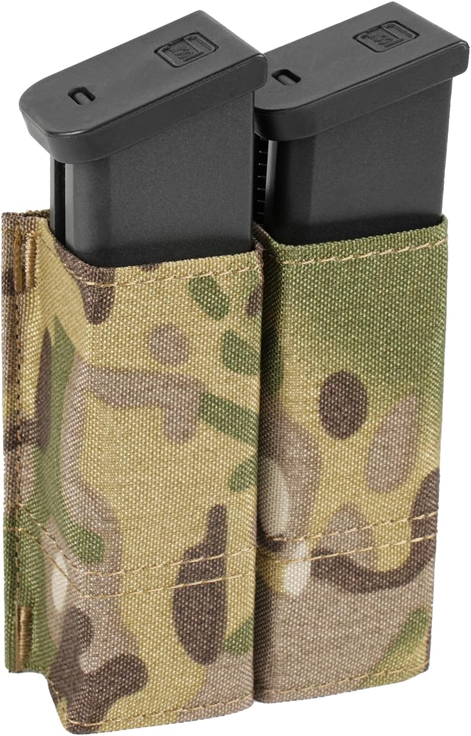 Amazon.com : Double Mag Pouch，2 Pcs Universal Pouches 9mm Magazine ...