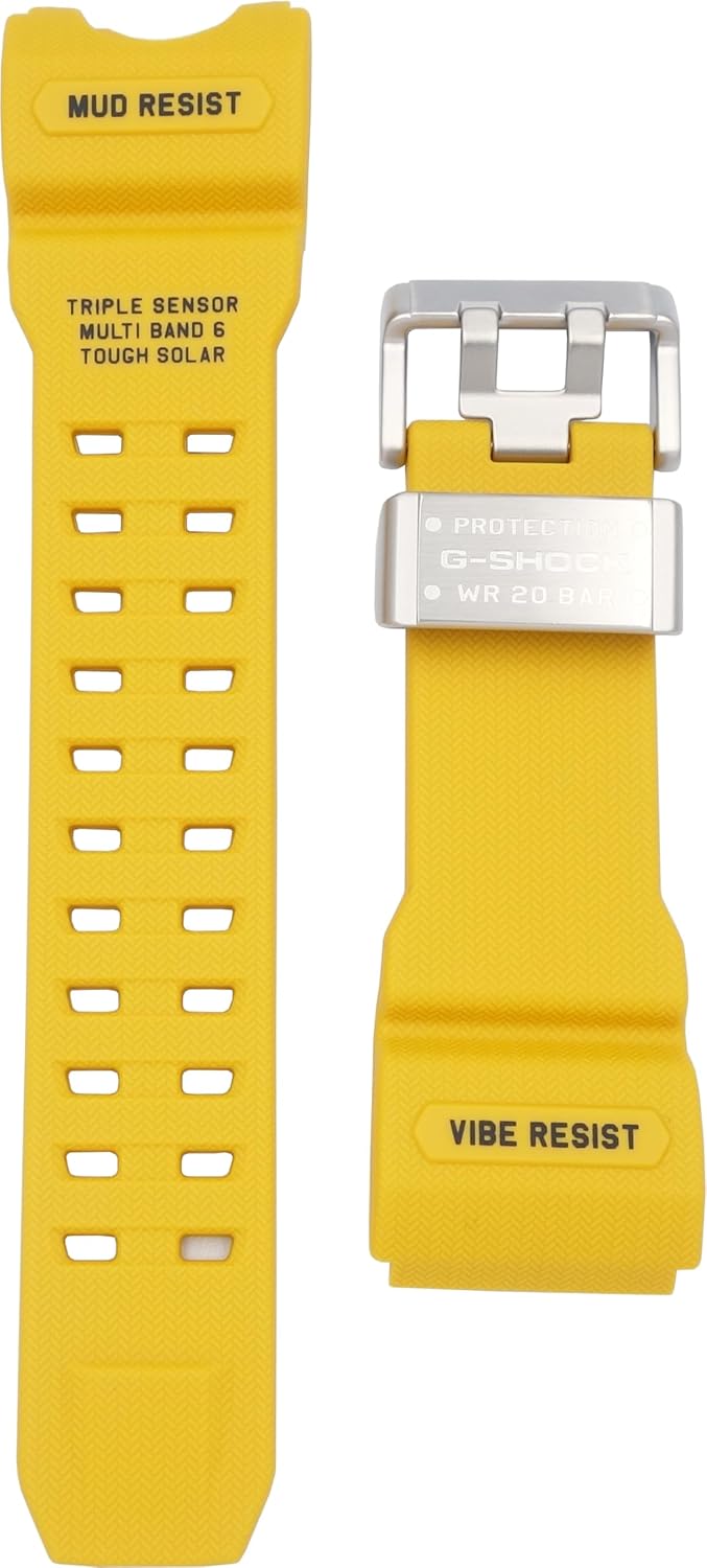 Casio GWG-1000 Luxury Replacement Strap with Yellow Band