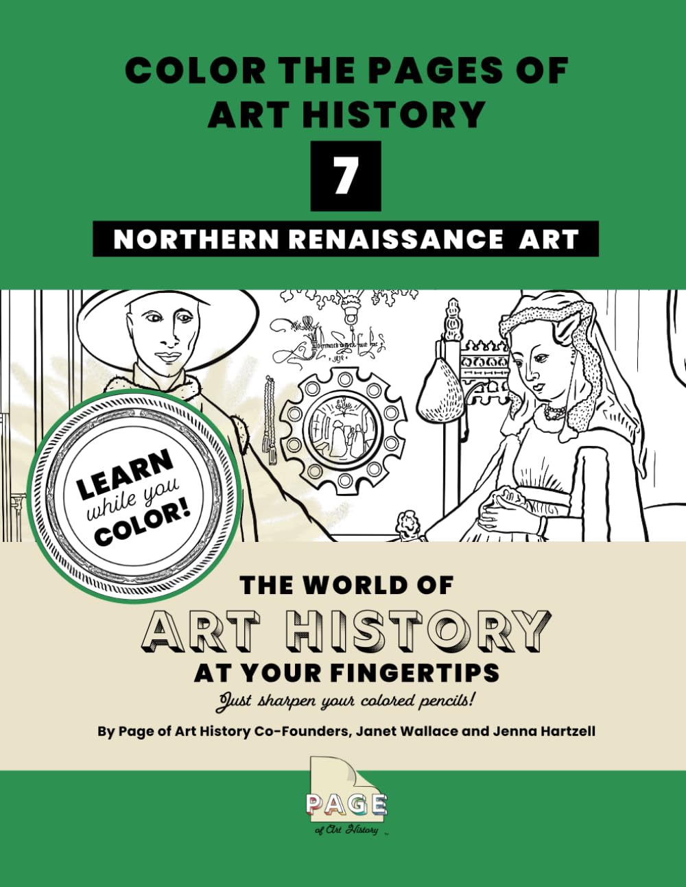 Northern Renaissance Art Coloring Book (Color the Pages of Art History)