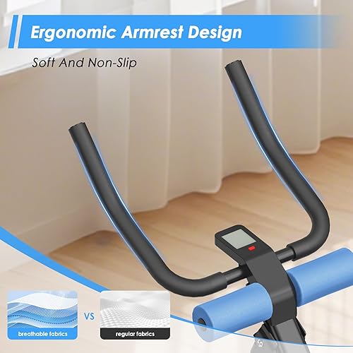 Miniatura 5 de Máquina de abdominales para entrenamiento de estómago, equipo de entrenamiento abdominal para gimnasio en casa, entrenador de abdominales, equipo de