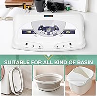 Vista 8 de Ionic Foot Bath Detox Machine, Foot Detox Mahcine SPA for 2 Users with MP3 Music Player, Including 2 Earphones, 2 Wrist Straps, 2 Arrays, 5 Foot