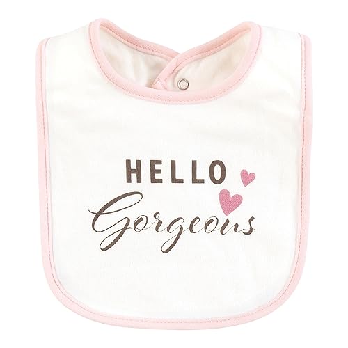 Miniatura 393 de Hudson Baby - Baberos unisex de algodón para bebés, Aviación, talla única