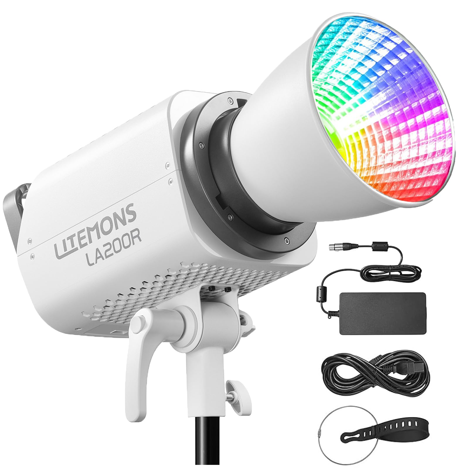 Amazon.com : Godox LA200R RGB Video Light 220W Full-Color LED