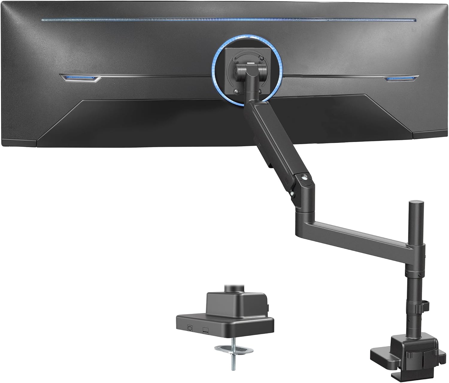 GT57T Pro Monitor Arm for Odyssey G9 Tilt Optimized
