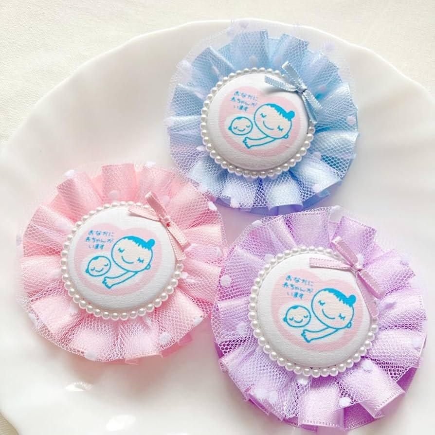 マタニティ star Amazon.co.jp: 全3色マタニティロゼット マタニティマーク