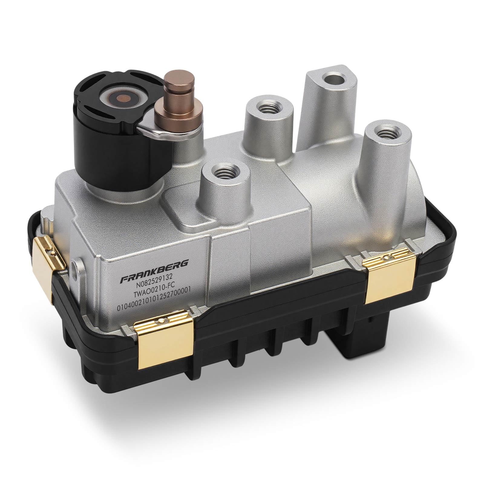 Frankberg Attuatore del turbocompressore 6NW010430-24 | 5 pin, elettronico, Diesel; Compatibile con: R.a.n.g.e R.o.v.e.r IV L405, Discovery IV L319