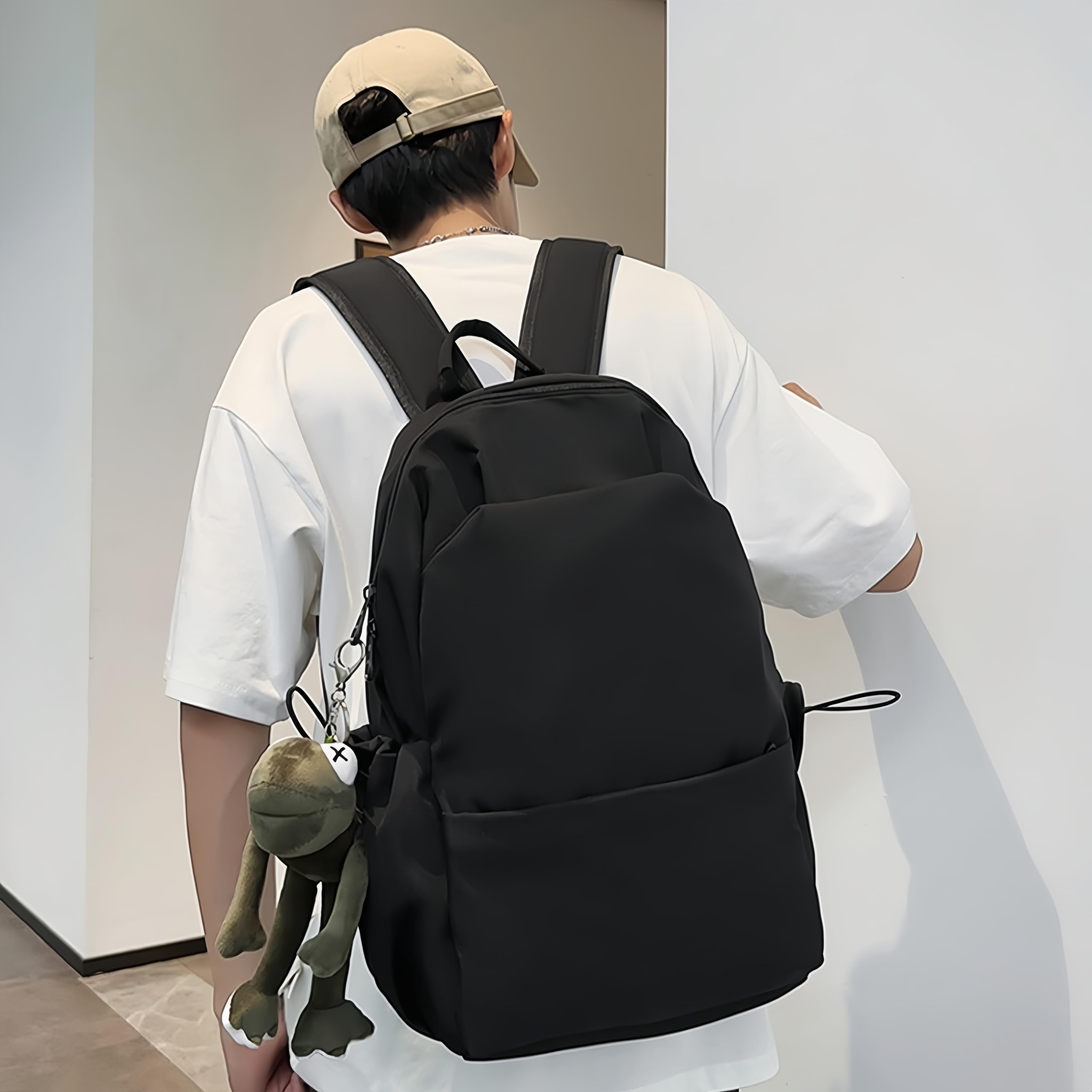 Aucuu Zaino Casual, 15.6" Zaino Per Portatile PC, Zaino Scuola Leggero Impermeabile, Zaino Donna, Zaino Viaggio Piccolo, Zaino Università per Scuola Lavoro Viaggi Affari Sport