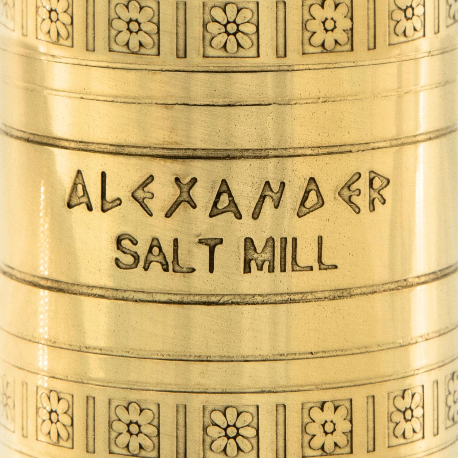 The Original European Mill (Brass, 8-Inch Salt)