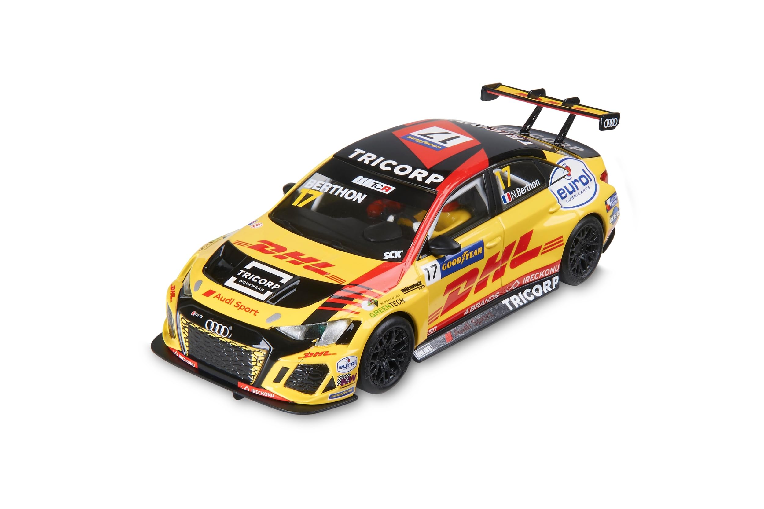 Scalextric 1:32 Audi R8 LMS de VR46 Scalextric 1:32 Audi R8 LMS de VR46