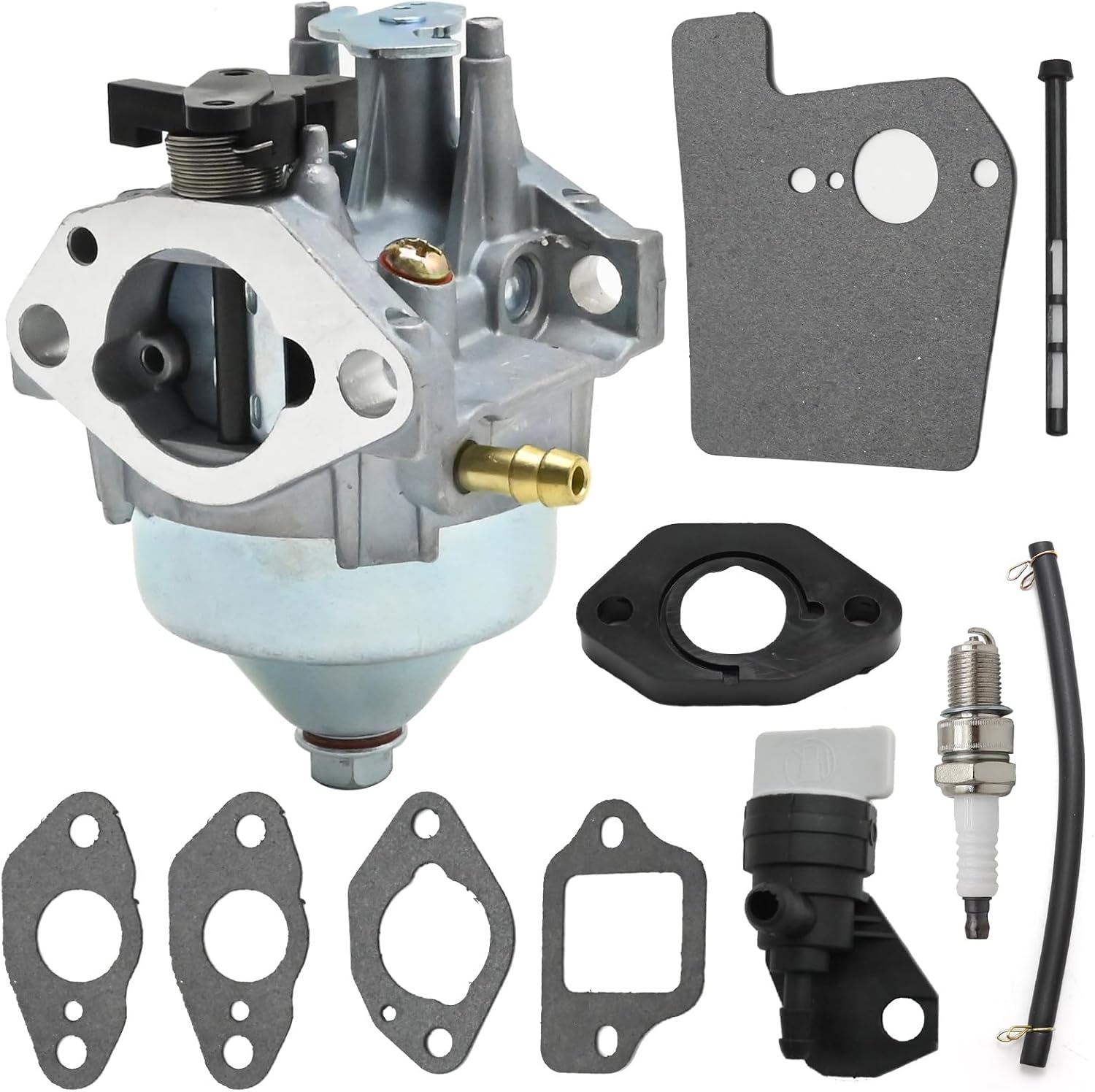 16100-Z8B-911 Carburetor for Honda GCV160 GCV160LA0 GCV160LA1 N5BR, Compatible with Ryobi RY80940B Pressure Washer, with Gaskets & Fuel Line