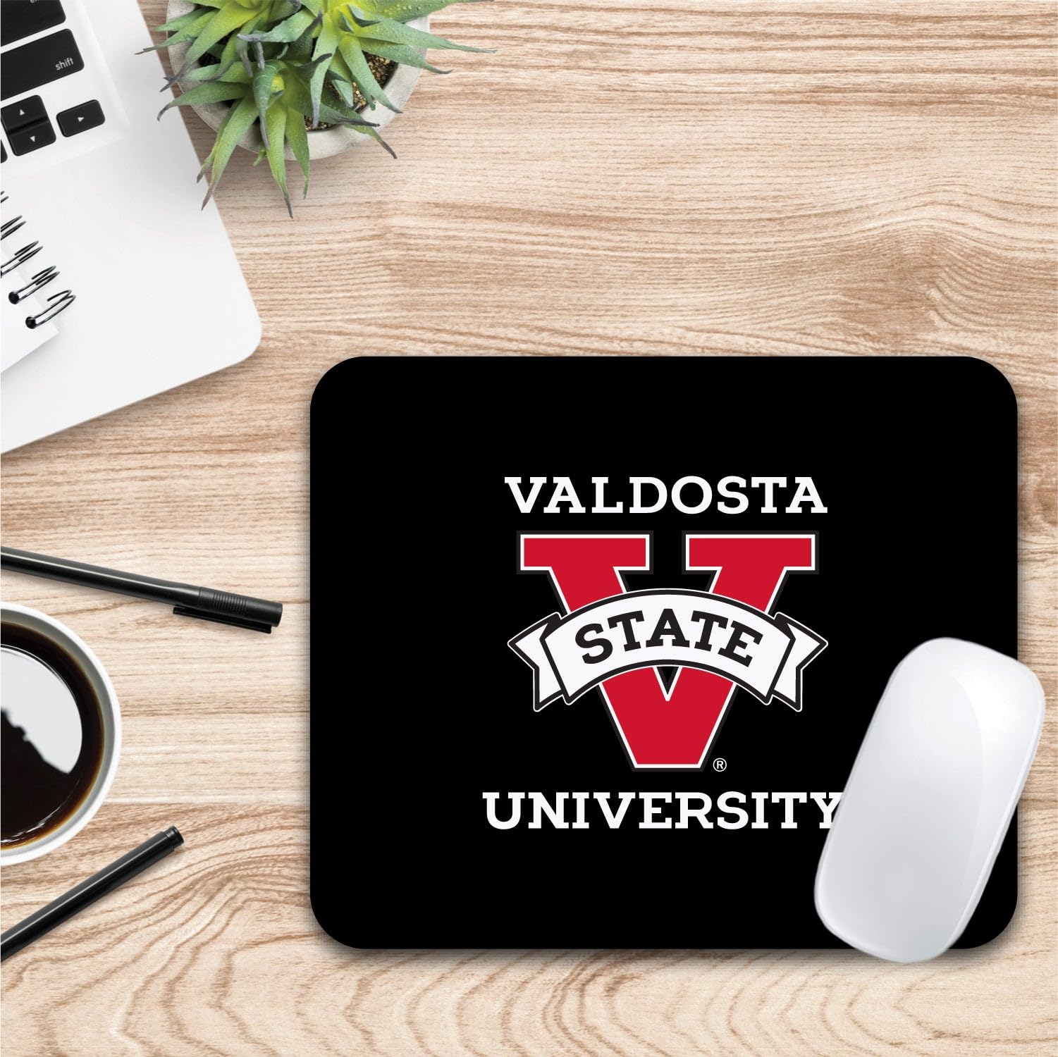 Mouse Pad, Fabric, Valdosta State University Standard/Classic Red