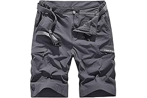 High-Quality Carhartt Men's Zipper Pocket Hiking and Running Shorts