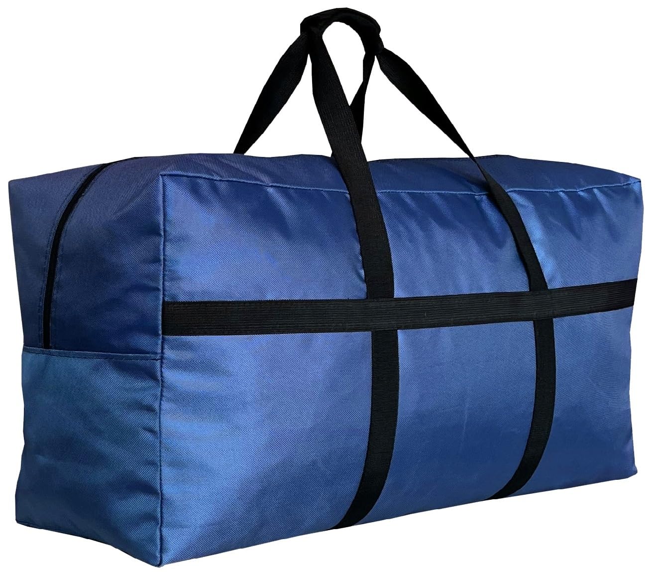 HaoHakka Extra Large Duffle Bag for Travel, Big Foldable Storage Bag - Blue