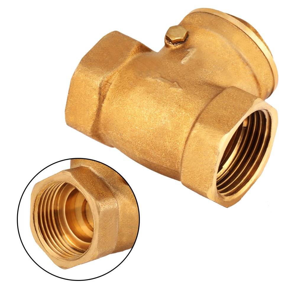 Clapet Anti-Retour En Acier Inoxydable DN25 - Filetage 1 Pouce Pour Système Eau/Gaz, 200 PSI - 4