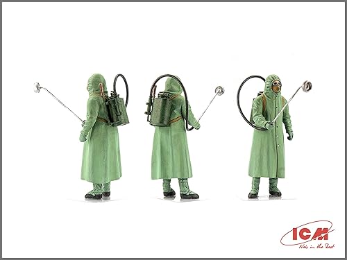 Miniatura 3 de ICM 35904 Modelos de figuras de plástico Chernobyl#4. Desactivadores (4 Figuras) - Escala 1:35