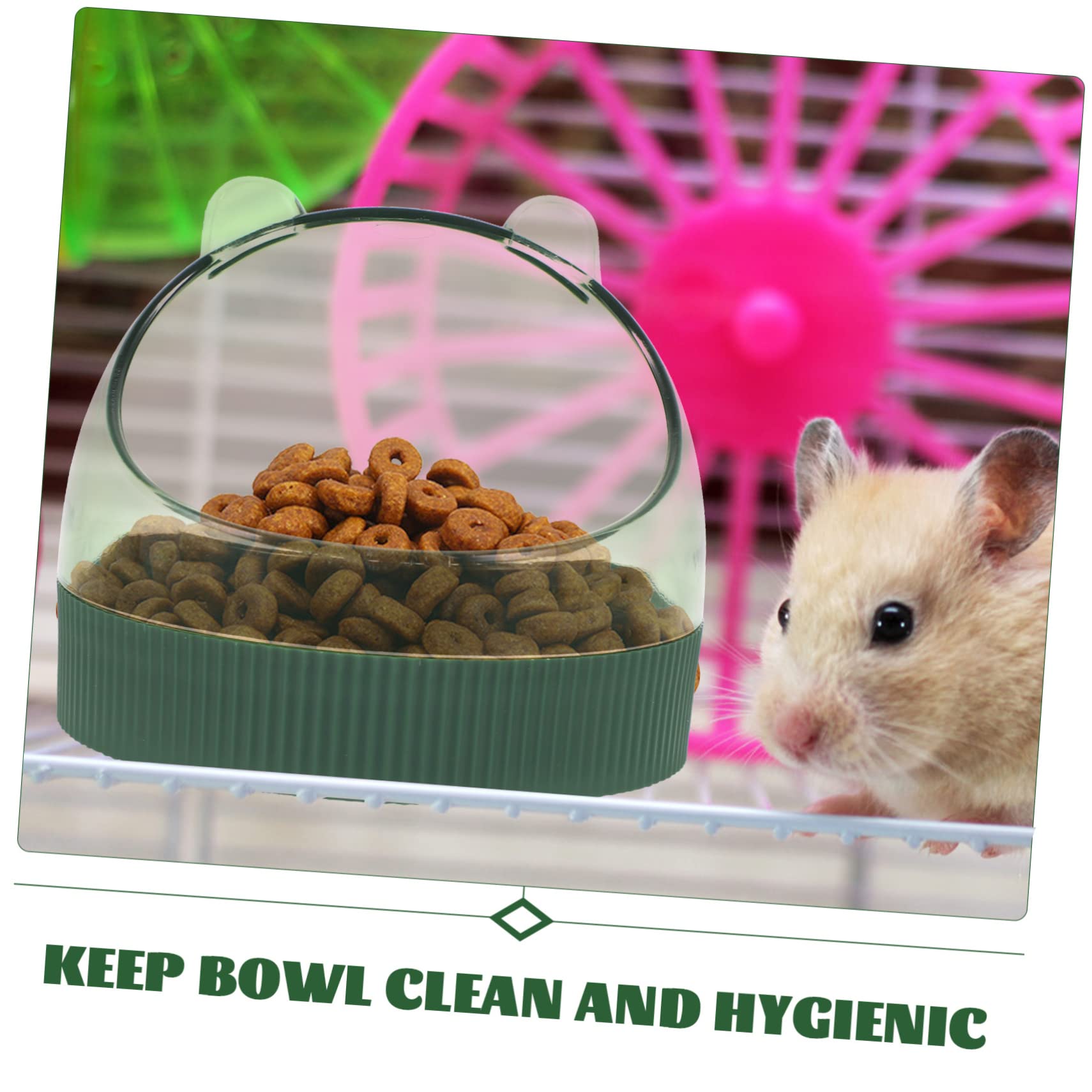 Housoutil 3stücke -Hamster-Schalen Für Chinchillas Und Kleintiere wasserdichte Futter Und Trinkschalen Einfach Zu Reinigen rutschfest Und Langlebig Für