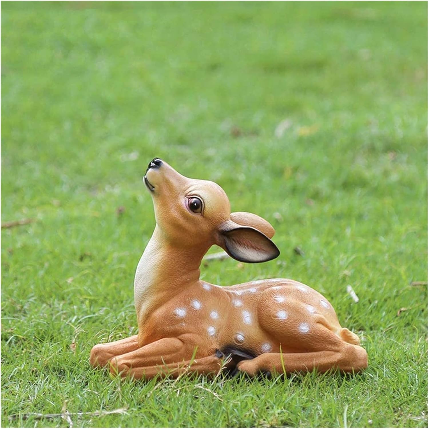 Garden Statues Decor Yard Art Animal Sculptures, Laying